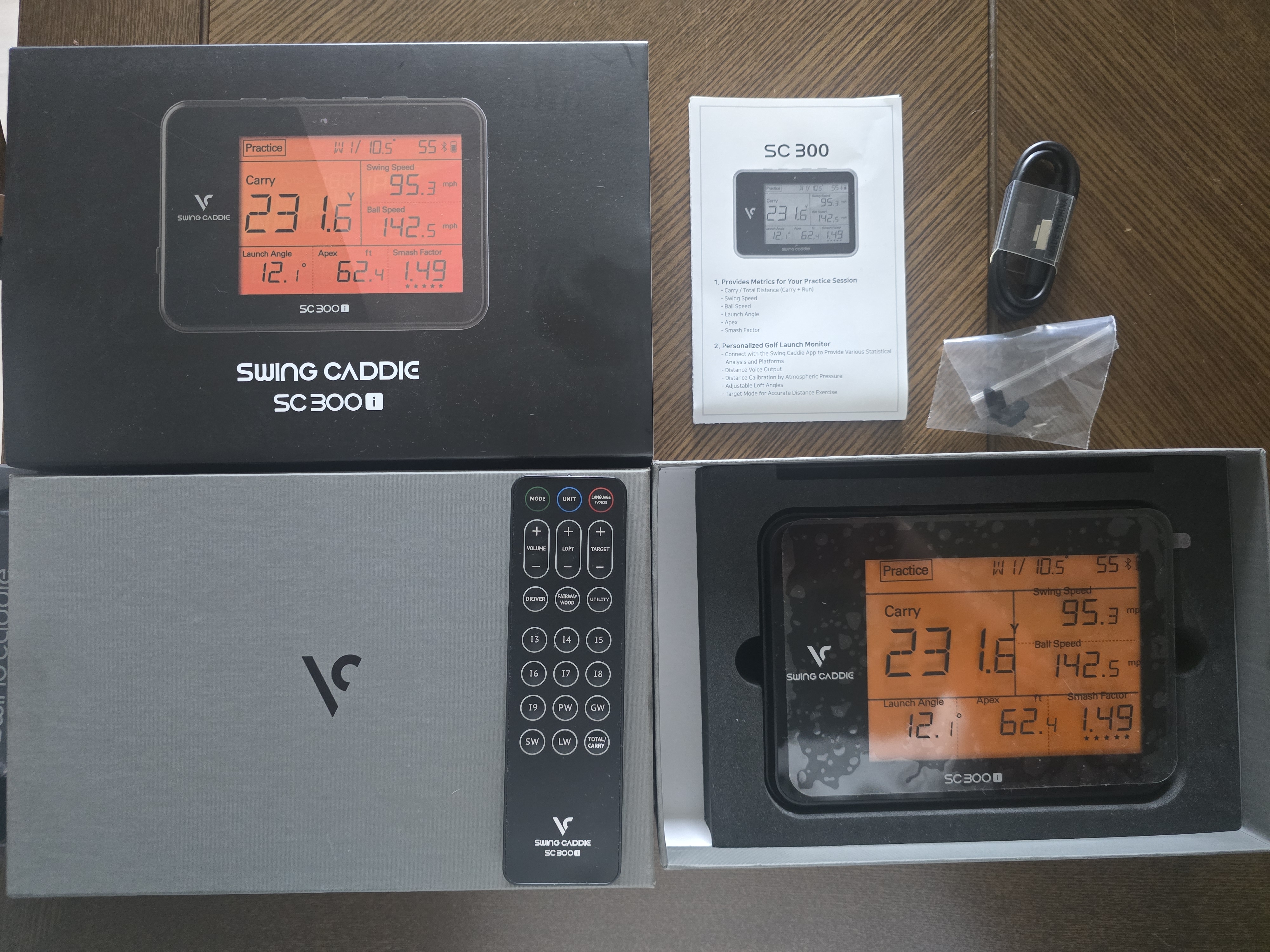 SC300i골프런치모니터