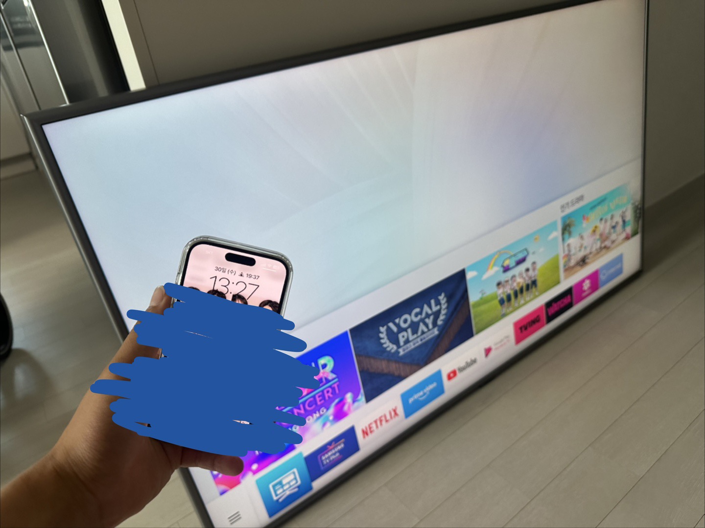 삼성 55인치 스마트 TV