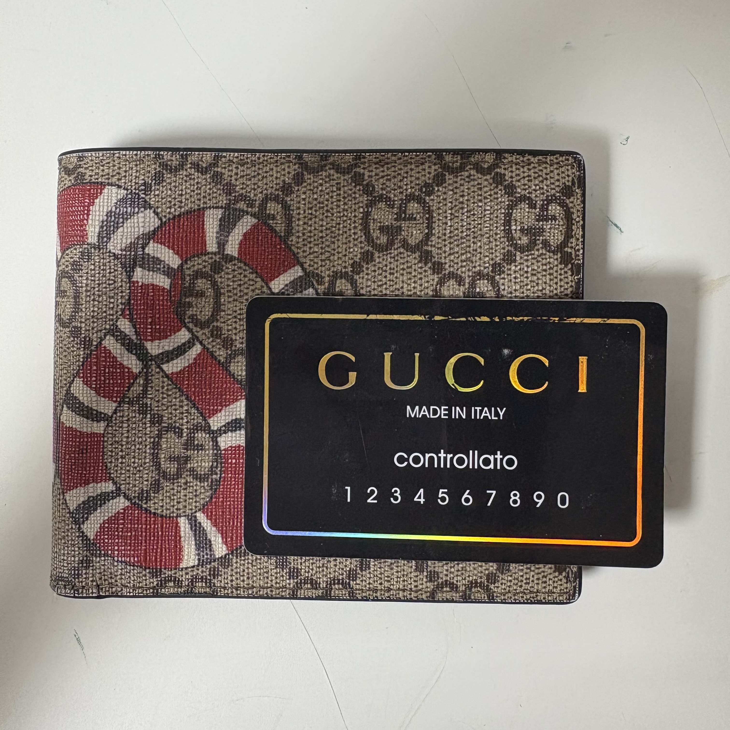 구찌 스네이크 지갑